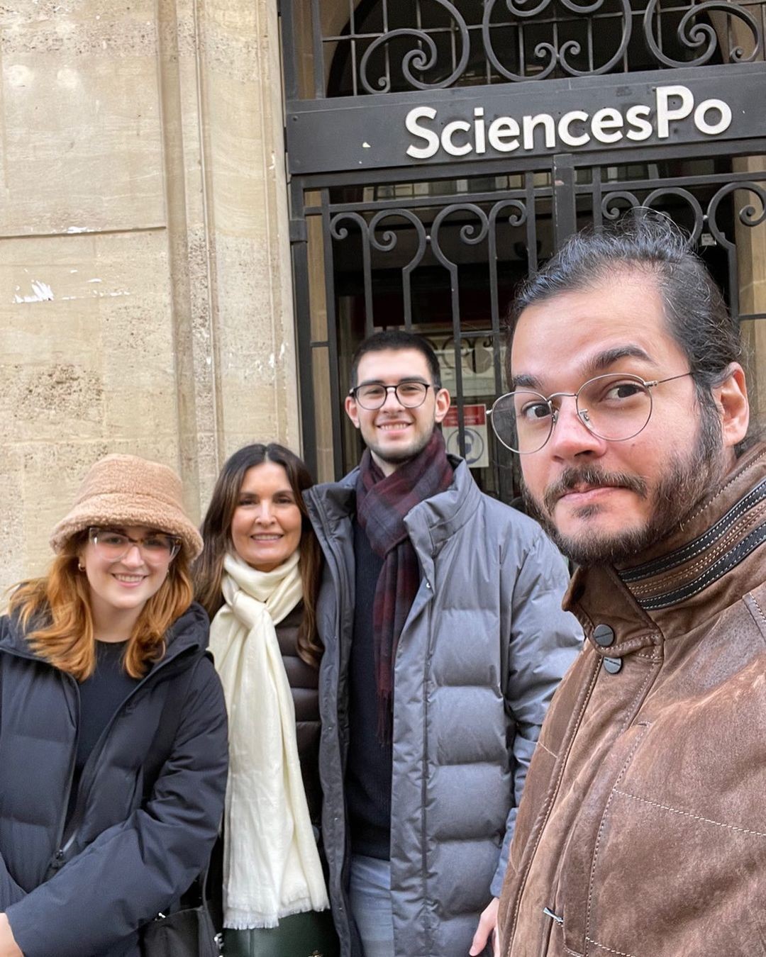 Fátima Bernardes e Túlio Gadêlha estão em Paris (Foto: Reprodução Instagram)