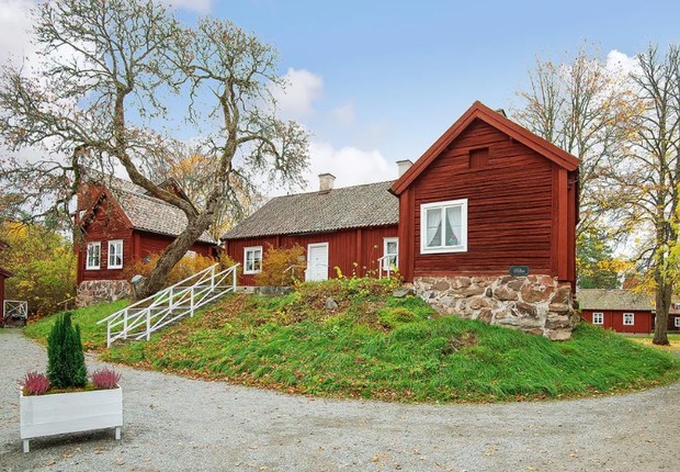 Única vila sueca do século XVIII está à venda  (Foto: Divulgação site Christie’s International Real Estate)