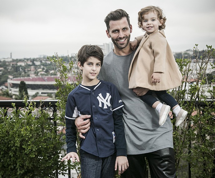 Henri se diz realizado com os dois filhos que tanto sonhou (Foto: Raphael Dias/Gshow)