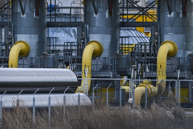 Estação em gasoduto que liga a Península de Yamal, na Rússia, à Alemanha e Polônia (Foto: Getty Images)