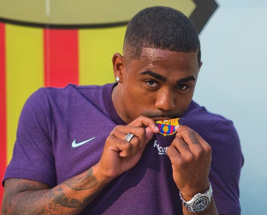 Vinicius Jr parabeniza Malcom, agora no BarÃ§a: 