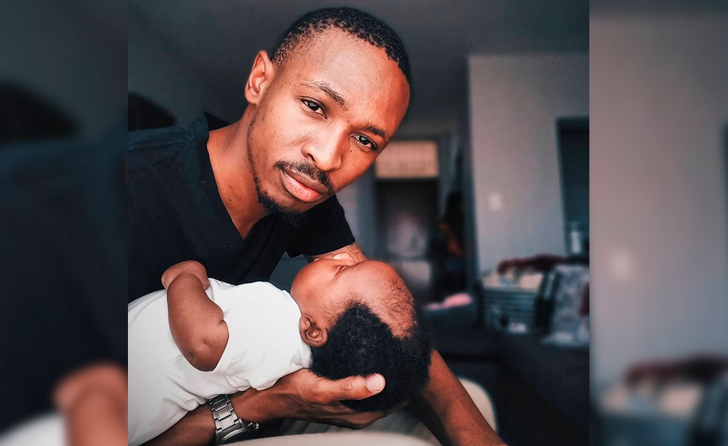 Bonisile Mgidi e Mihla, sua filha de 10 meses (Foto: Instagram)