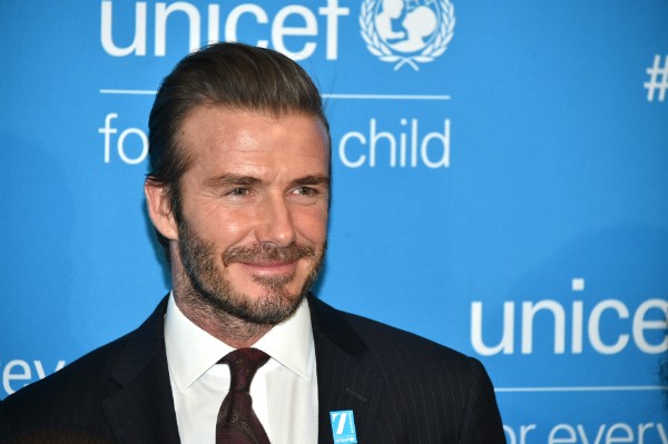 David Beckham é embaixador da Unicef (Foto: Getty Images)