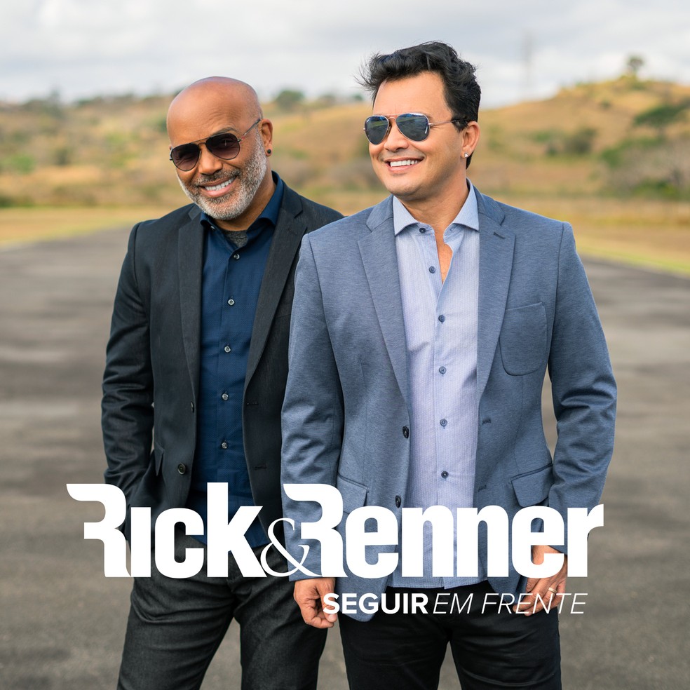 Capa do single 'Seguir em frente', de Rick & Renner (Foto: Caio Fernandes)