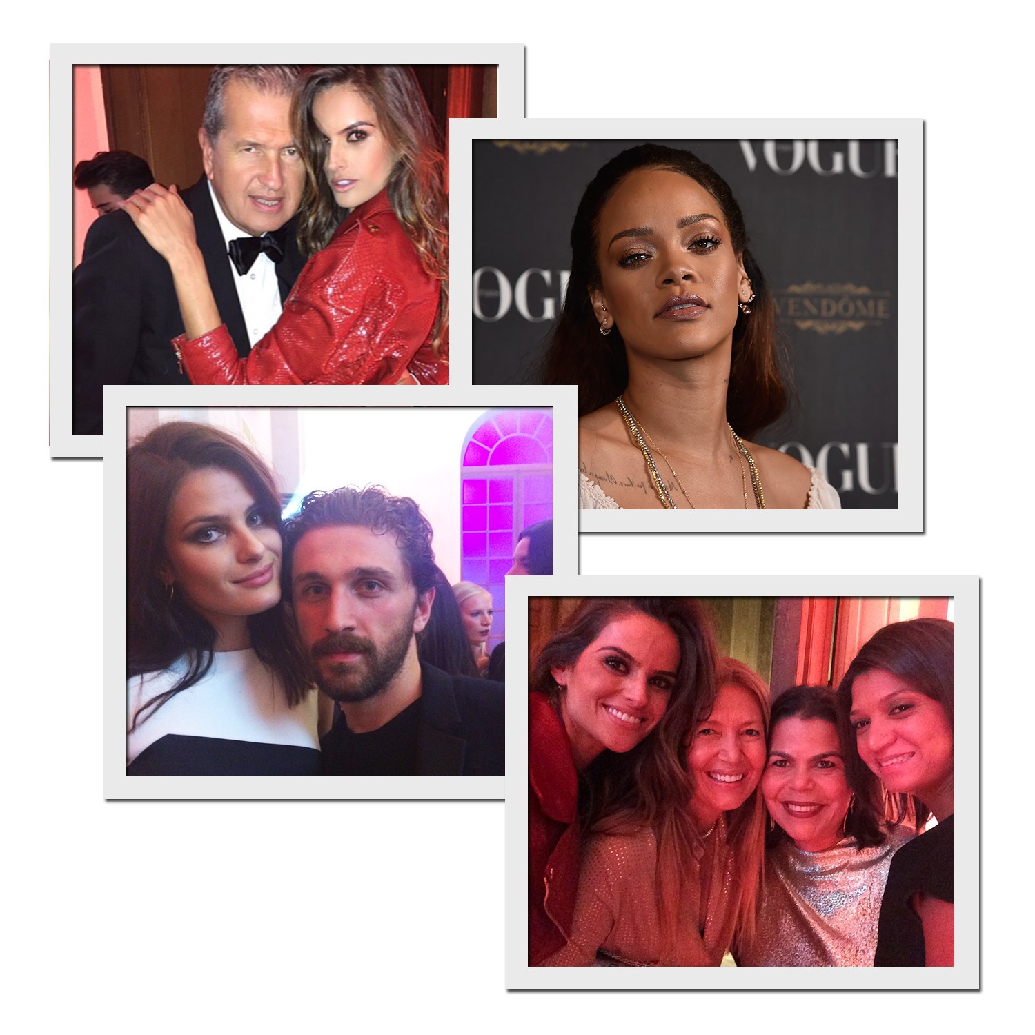 Os convidado da Vogue Paris (Foto: Reprodução/Instagram)