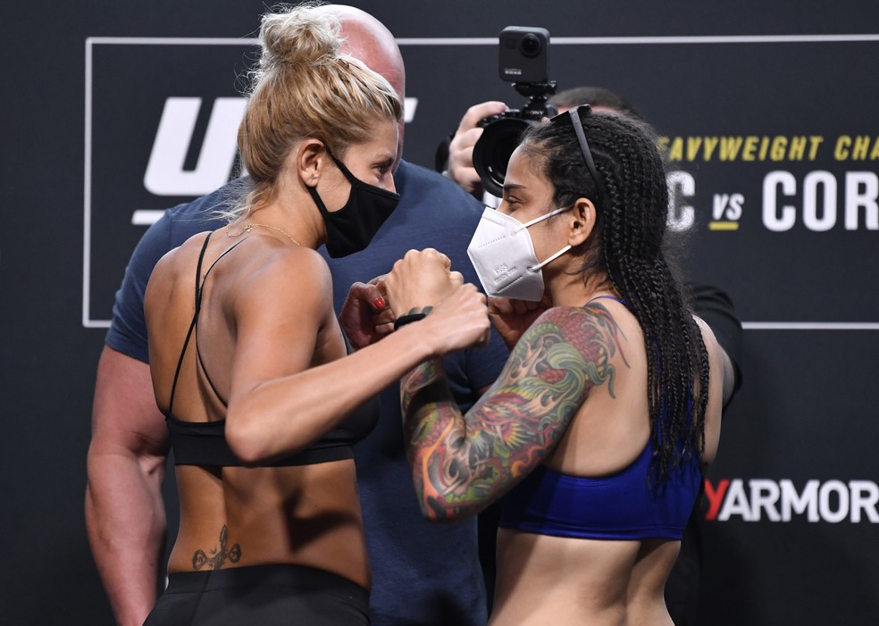 Ashley Yoder x Livinha Souza — Foto: Getty Images