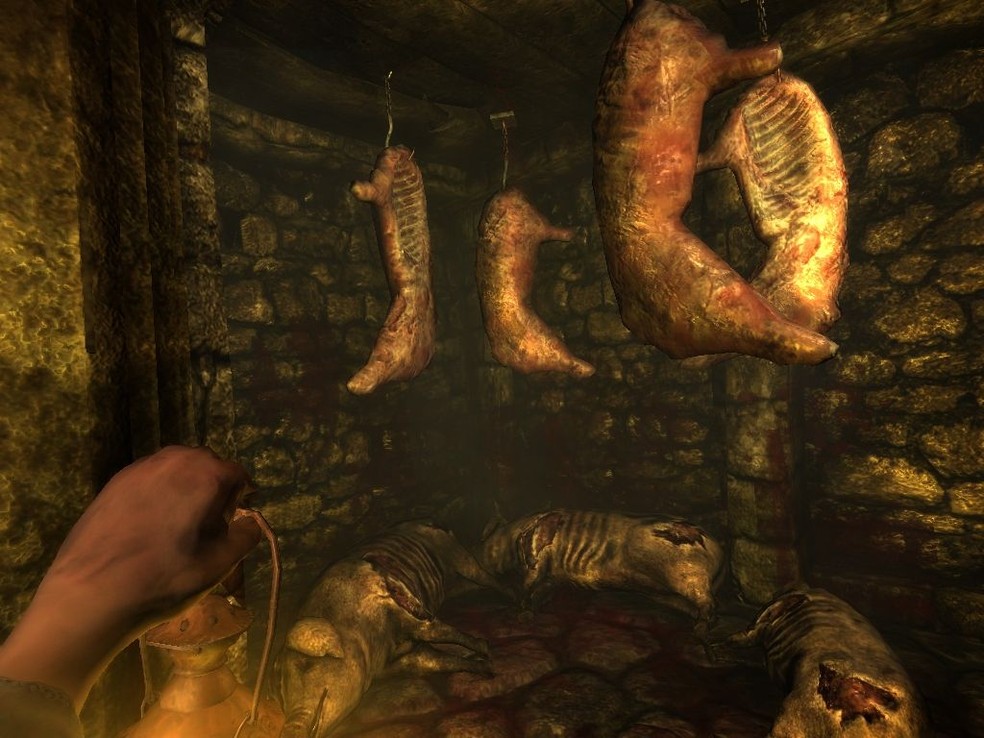 Amnesia: The Dark Decent traz história de terror ambientado em um castelo assustador — Foto: Divulgação/Frictional Games
