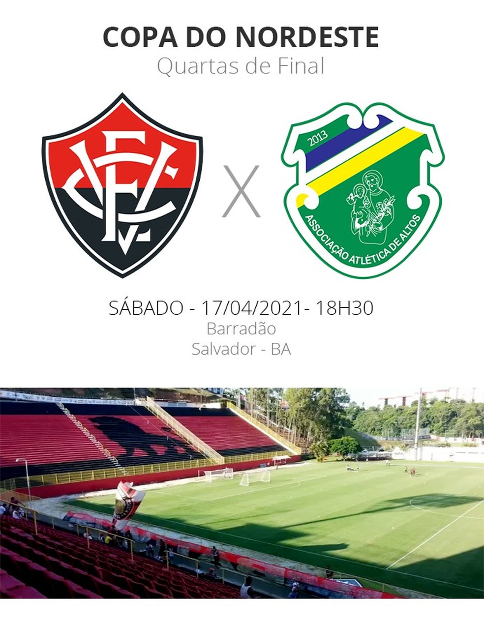 Vitoria X Altos Pi Escalacoes Desfalques E Arbitragem Da Partida Da Copa Do Nordeste Copa Do Nordeste Ge