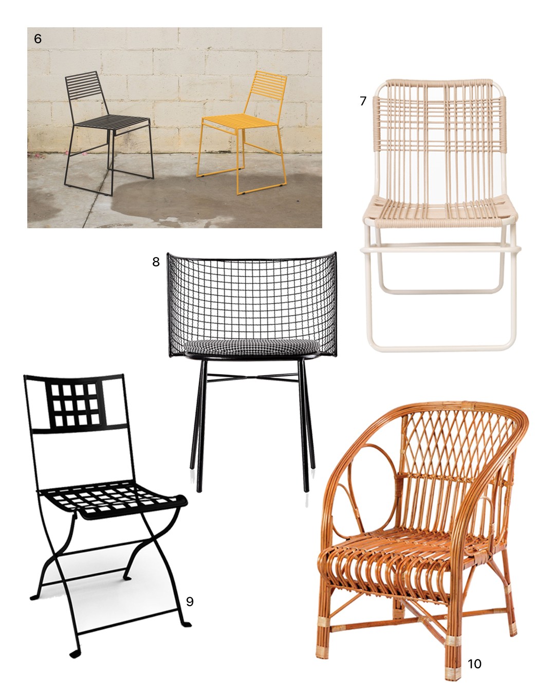 Cadeiras para varandas e jardins: lista reúna 10 opções de área externa (Foto: Divulgação)