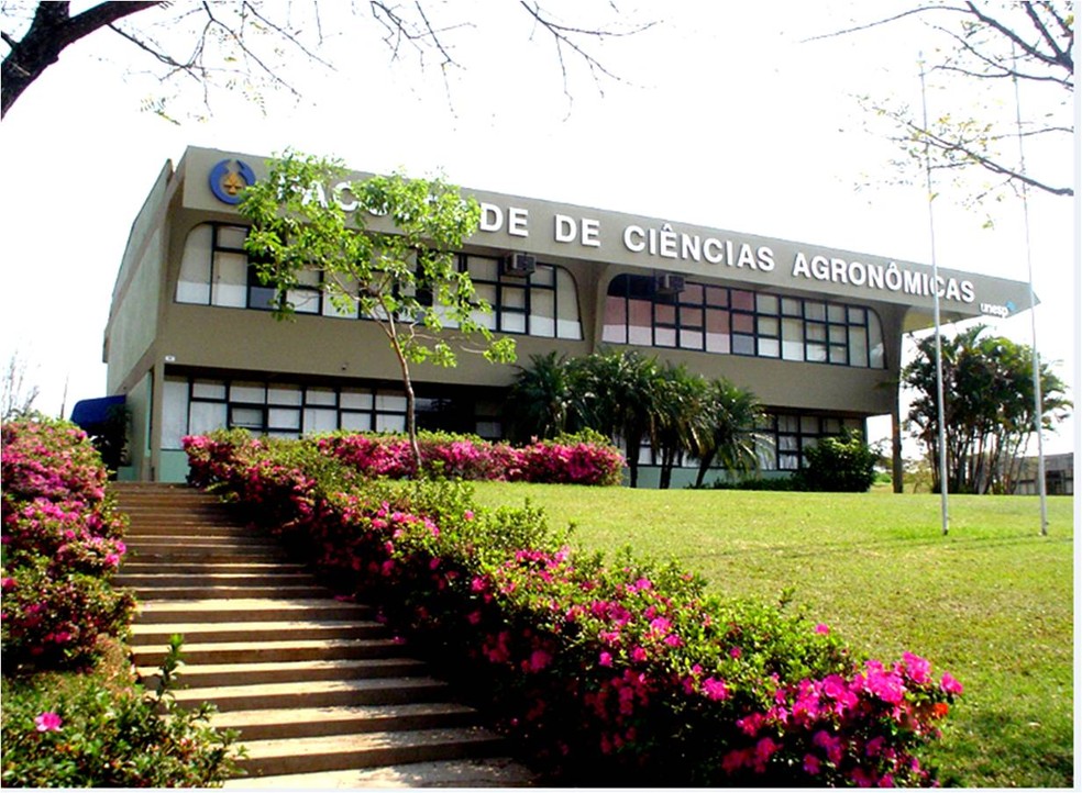 Fachada da Faculdade de Ciência Agronômicas (FCA) da Unesp em Botucatu — Foto: Divulgação