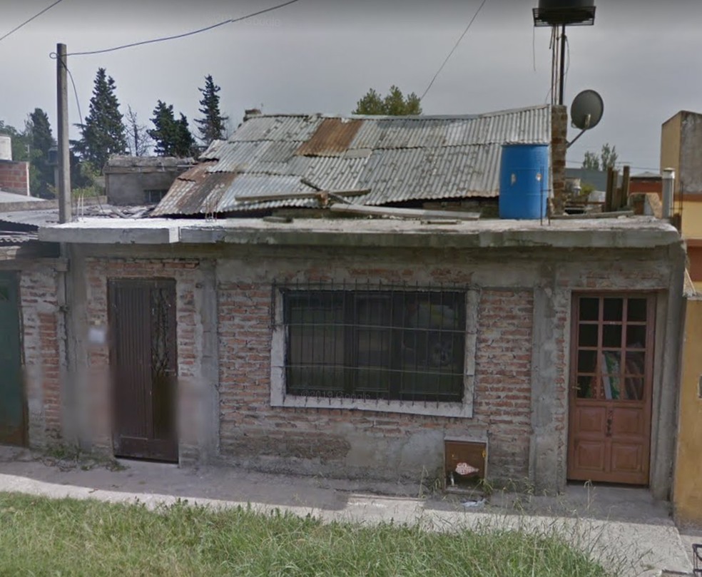 Imagem de arquivo de 2015 mostra casa em que Pamela morava com as crianas  Foto: Reproduo/Google Street View