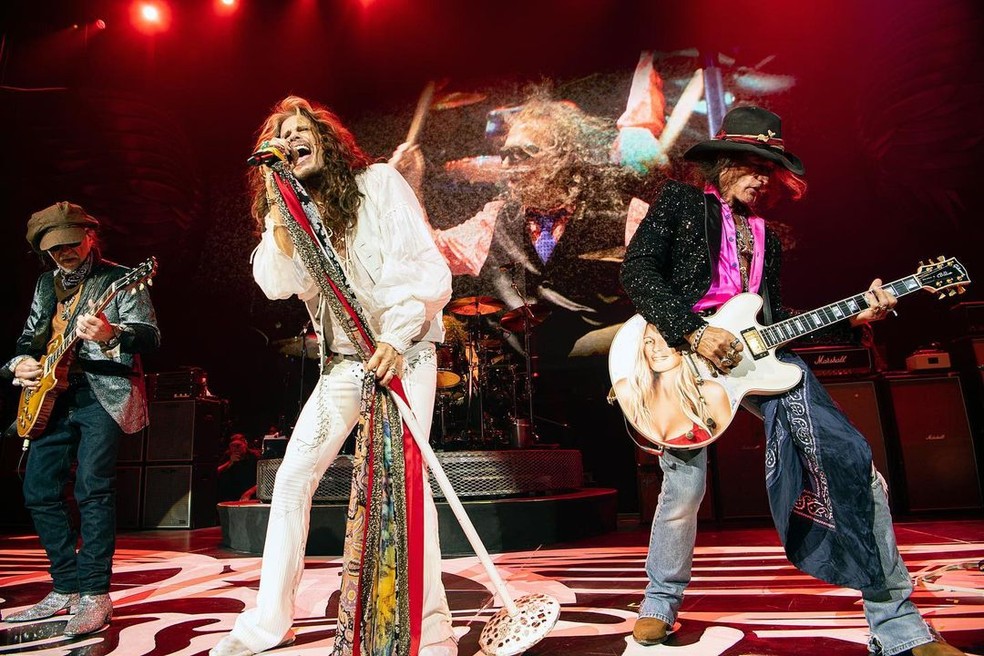 Aerosmith &mdash; Foto: Reprodu&ccedil;&atilde;o/Instagram