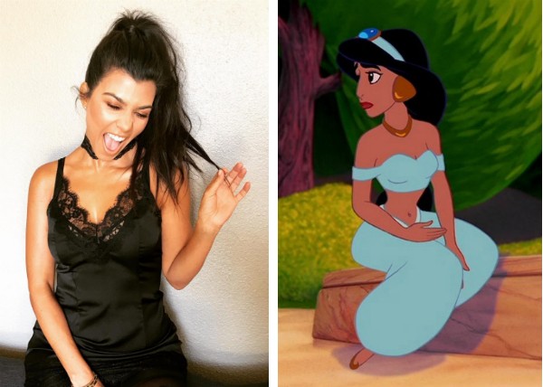 Kourtney Kardashian e Jasmine (Foto: Instagram/Reprodução)