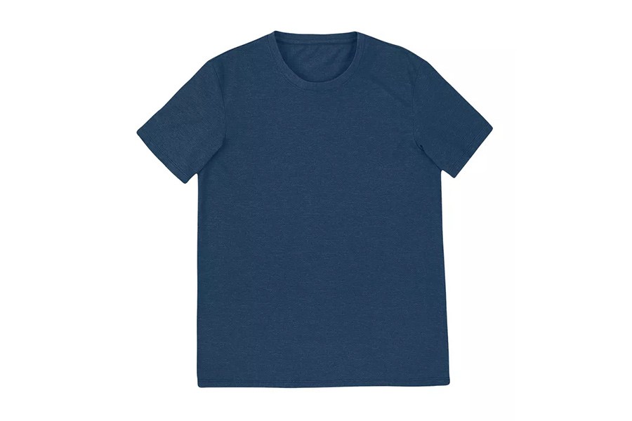 Camiseta mescla azul Hering (Foto: Reprodução)
