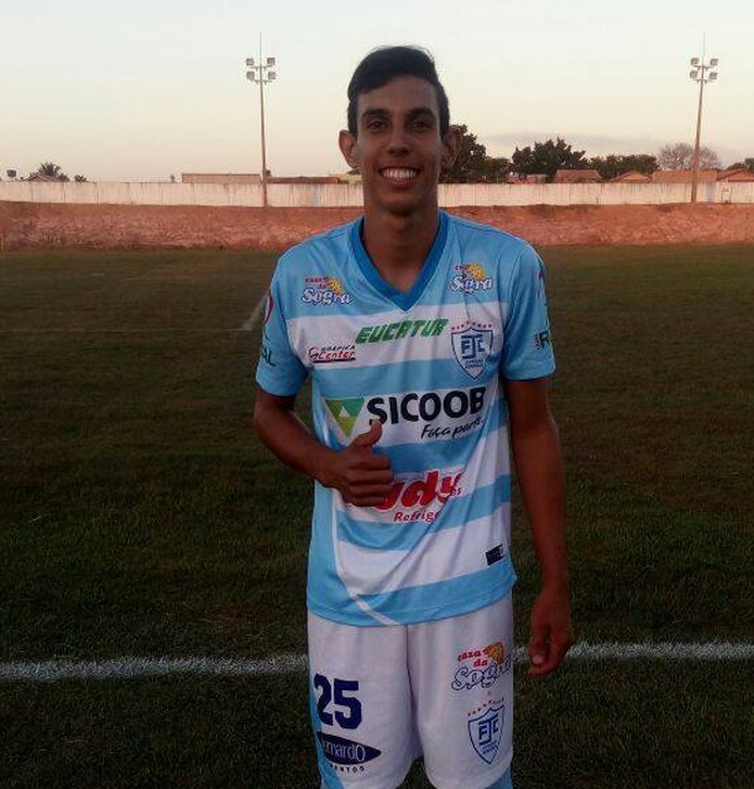 Thaillan atuou na base do Ji-Paraná e também o Real Ariquemes (Foto: Divulgação Facebook)