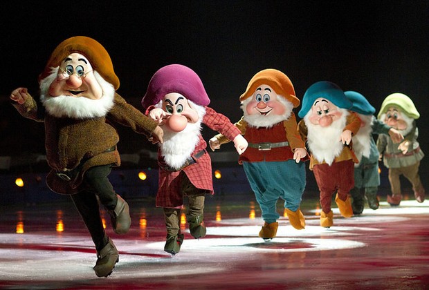 Os sete anões de patins (Foto: Divulgação - Disney On Ice)