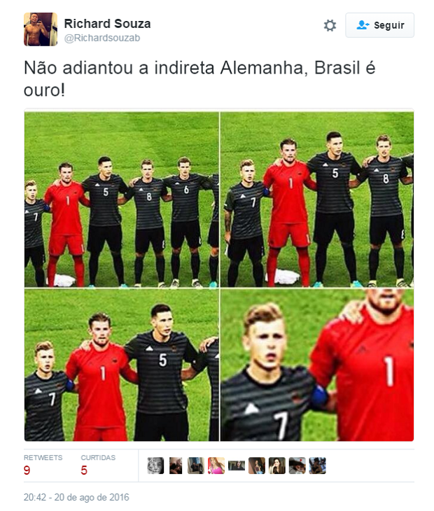 Meme futebol (Foto: Reprodução / Twitter)