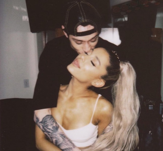 Pete namorou Ariana Grande em 2018 (Foto: Instagram/Reprodução)