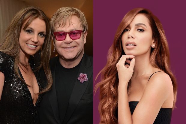 The return of Britney Spears alongside Elton John and the deluxe version of Versions of Me, by Anitta, are among the news of the week.  (Photo: Playback/Twitter)