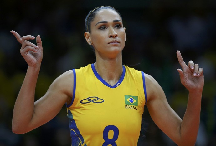Jaqueline (Brasil), vôlei, Rio 2016 (Foto: Reuters)