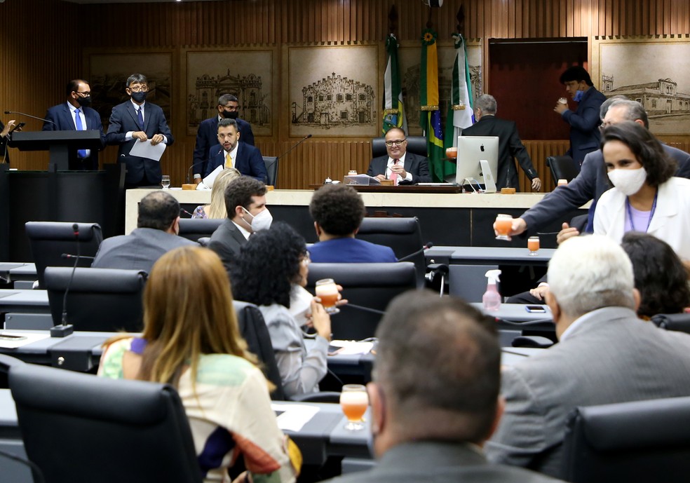 Atividades retornaram nesta terça-feira (3) na Câmara Municipal de Natal — Foto: Francisco de Assis/CMNAT