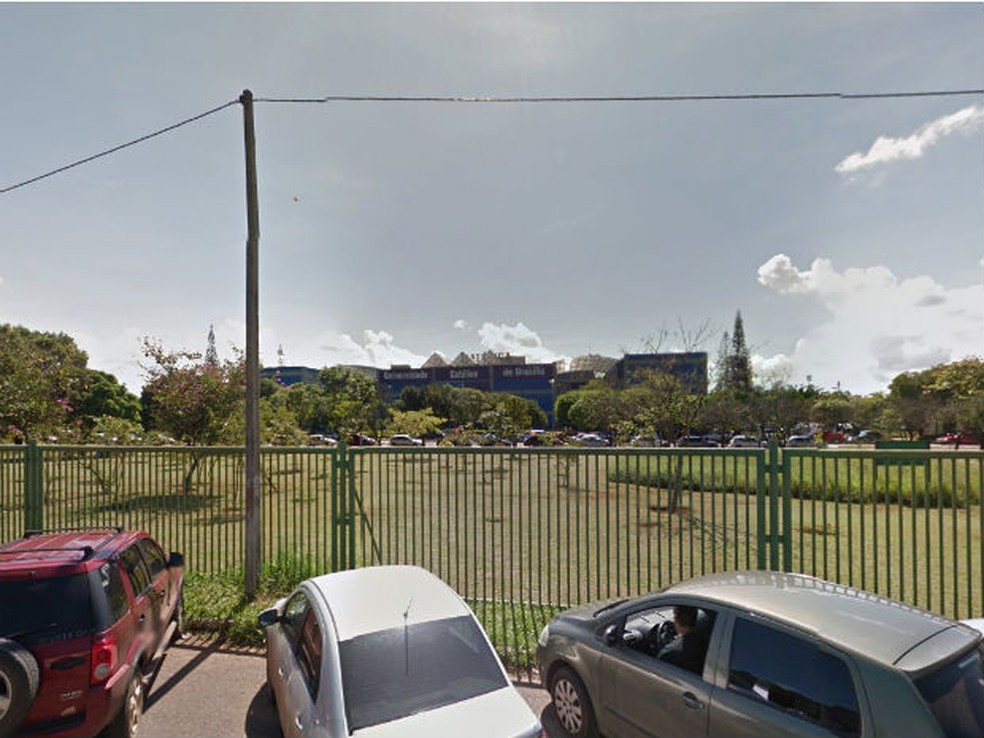 Fachada da Universidade Católica de Brasília, em Taguatinga Sul — Foto: Google Maps/Reprodução