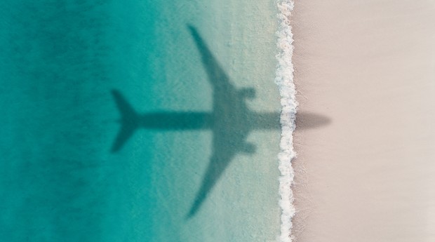 turismo, viagem, avião, praia (Foto: Getty Images)