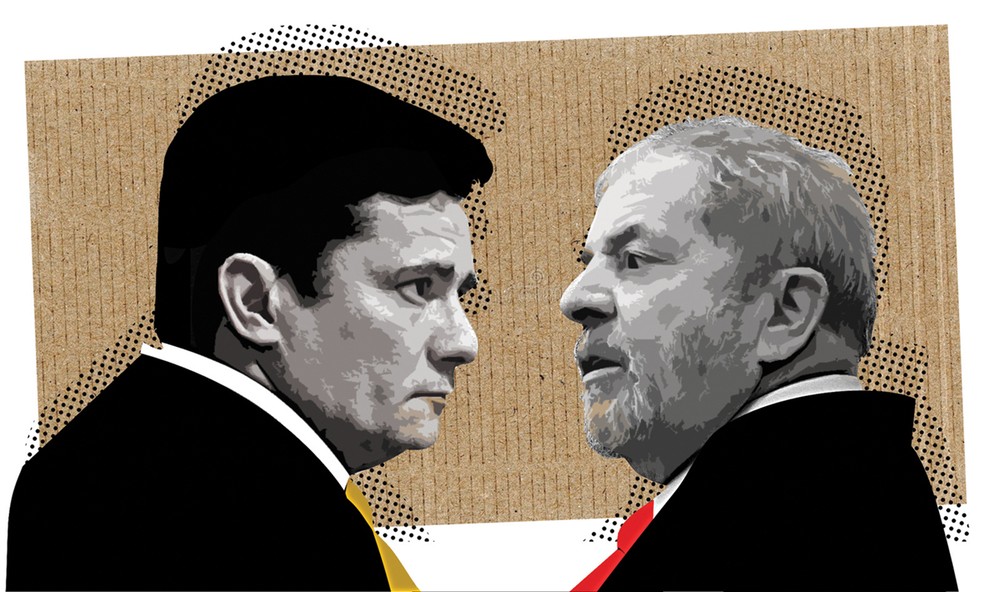 Depoimento cara-a-cara com Lula &mdash; Foto: Arte