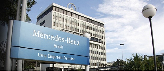 Fábrica da Mercedes em São Bernardo do Campo  (Foto: Divulgação)
