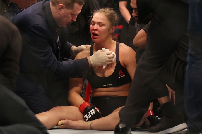 Ronda Rousey no UFC 193 (Foto: Getty Images)
