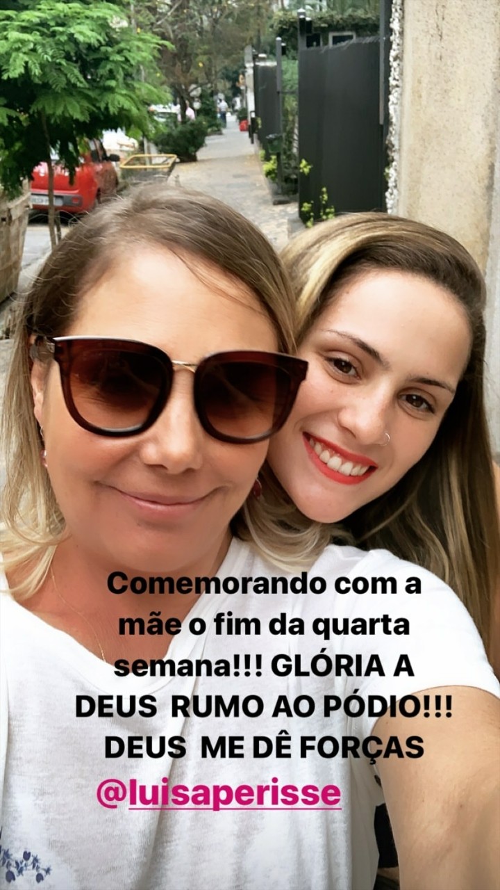 Heloísa Perissé e a filha Luísa (Foto: Reprodução / Instagram)