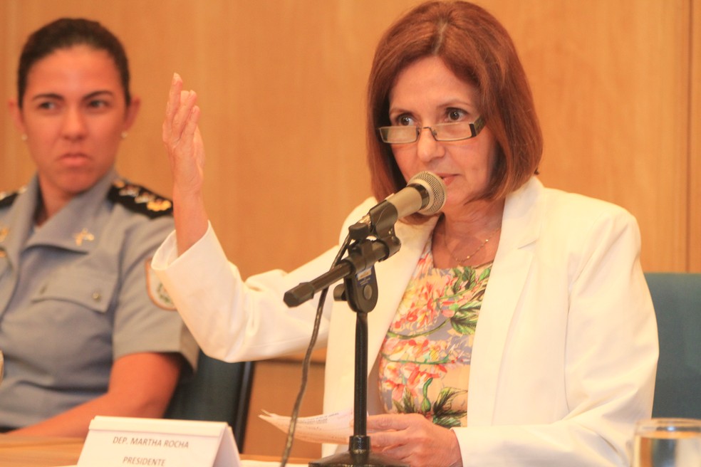 Deputada estadual e delegada Martha Rocha (PDT-RJ) — Foto: Divulgação/ Martha Rocha