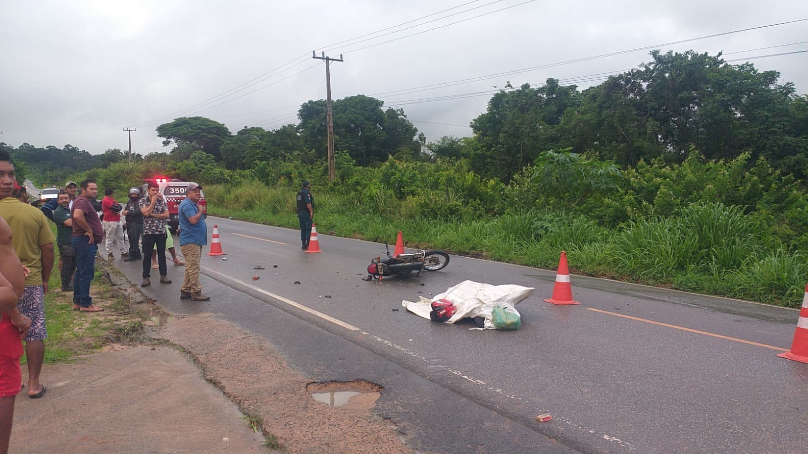 Motociclista é encontrado morto na PA-370, em Santarém; polícia investiga causas