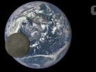 Nasa registra passagem da Lua em frente à Terra; veja vídeo