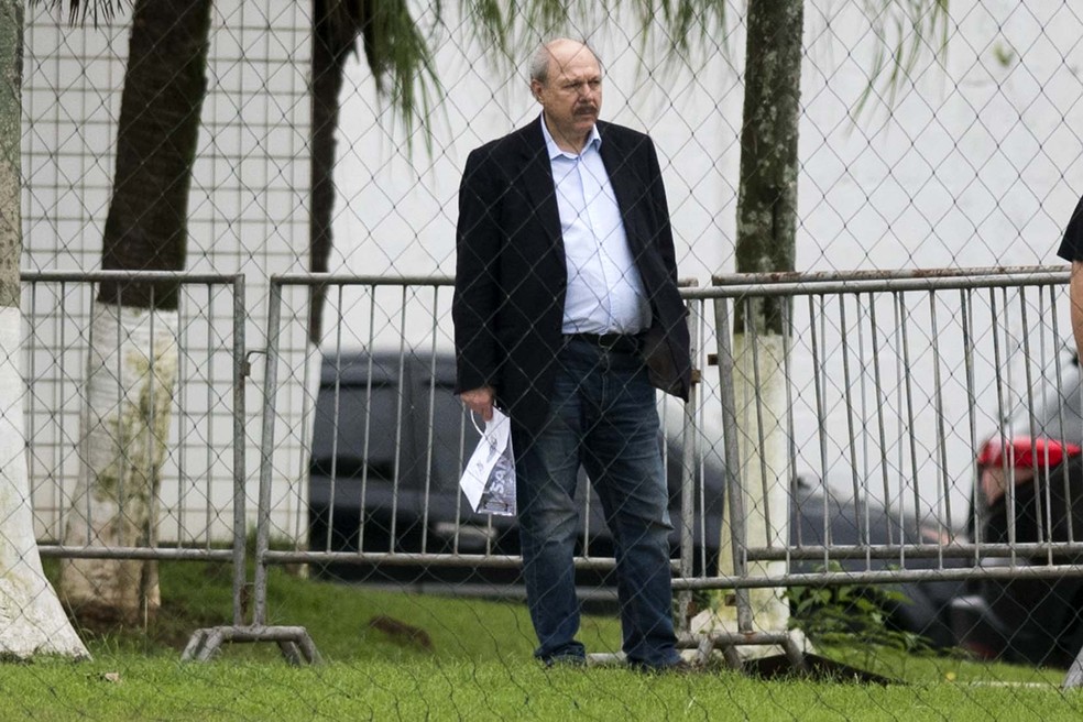 Presidente do Santos, José Carlos Peres segue em busca de um técnico para 2019 — Foto: Ivan Storti