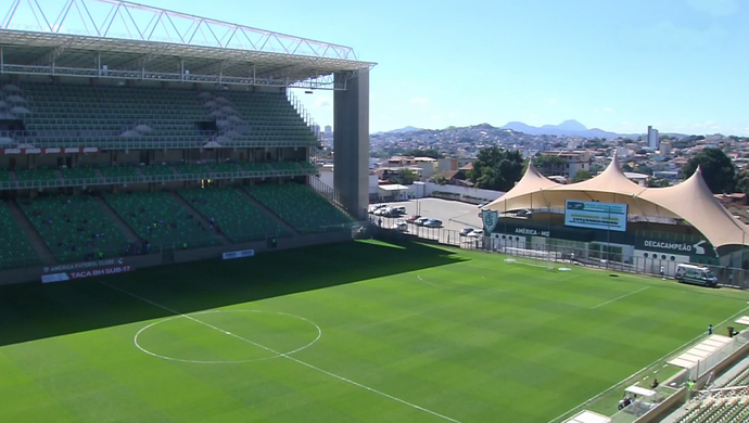 Estádio Independência, em Belo Horizonte (Foto: Reprodução SporTV)