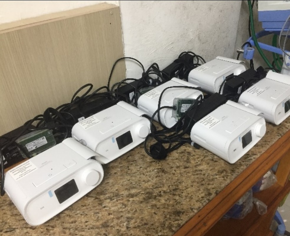 Ventiladores pulmonares adquiridos pela Secretaria Municipal de Saúde de Natal — Foto: Divulgação/CGU