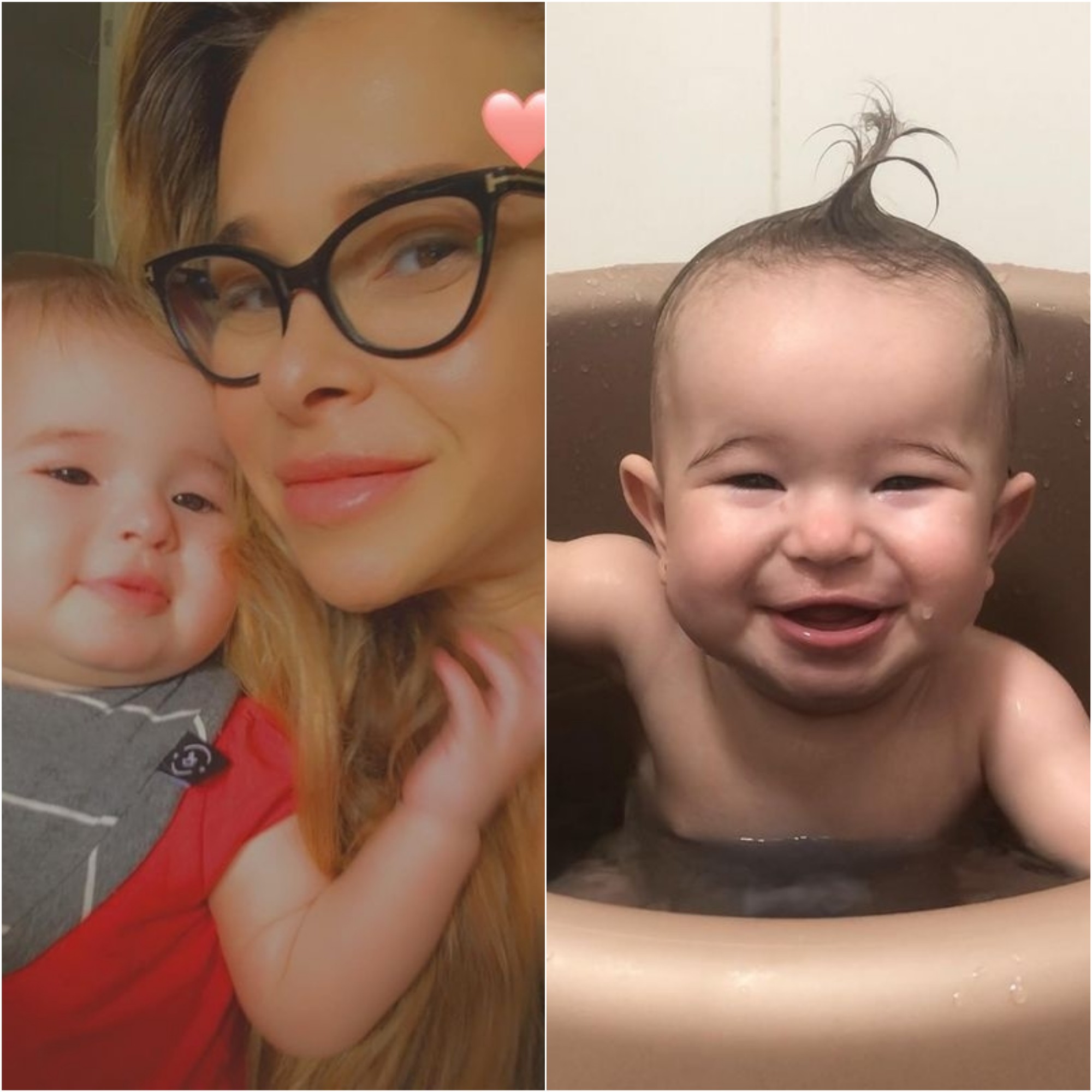 Dany Bananinha posta fotos fofas de Lara na banheira e aproveita para fazer alerta (Foto: Reprodução/Instagram)