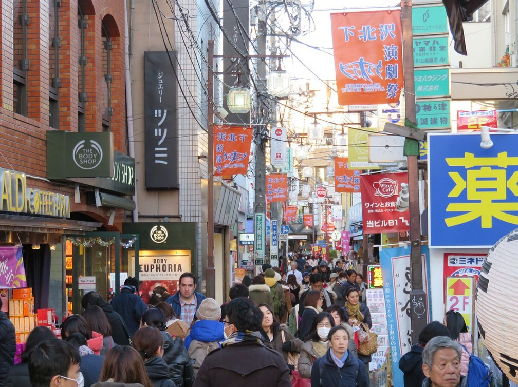 Após passar por uma grande reforma em 2023, Shimokitazawa se transformou em um dos bairros mais visitados de Tóquio. — Foto: Reprodução