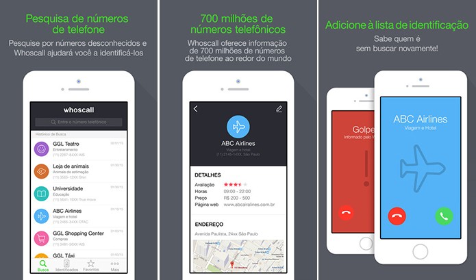 Whoscall é um aplicativo de identificação de chamadas no Android, iOS e Windows Phone (Foto: Divulgação/App Store)