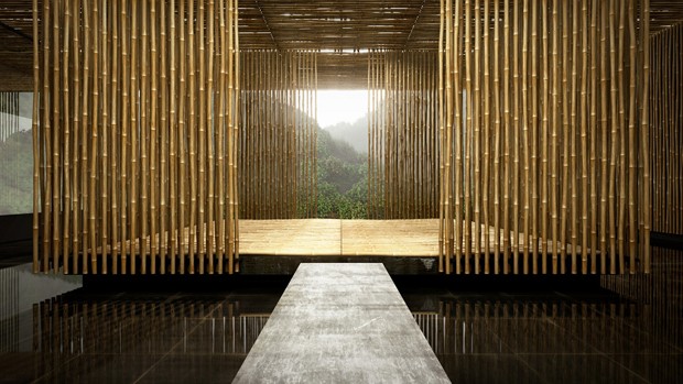 Arquitetura em Bambu: 6 projetos que  mesclam a linguagem tradicional e contemporânea da técnica.  (Foto: Divulgação)