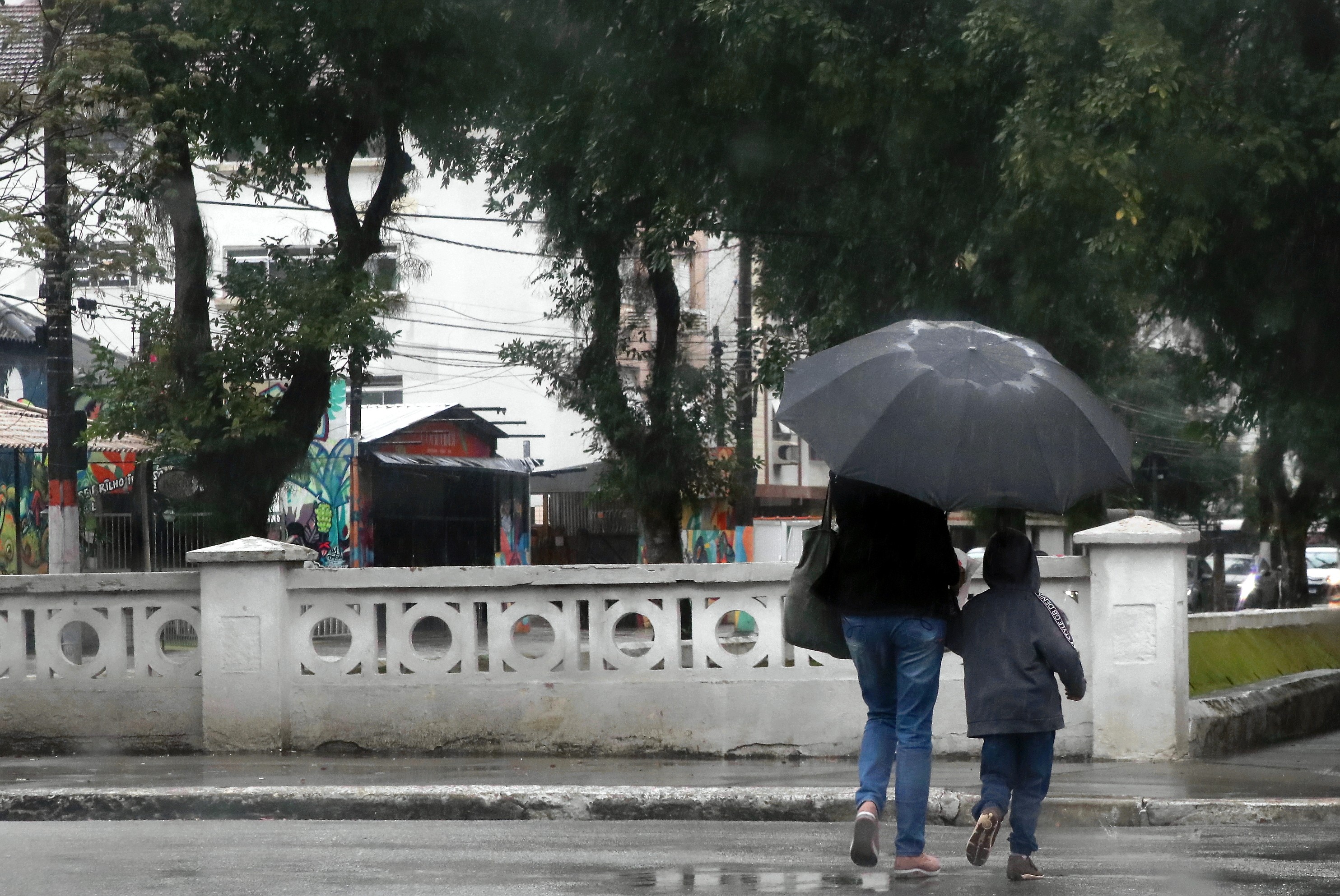 Defesa Civil emite alerta para chuvas fortes na Baixada Santista e no Vale do Ribeira  