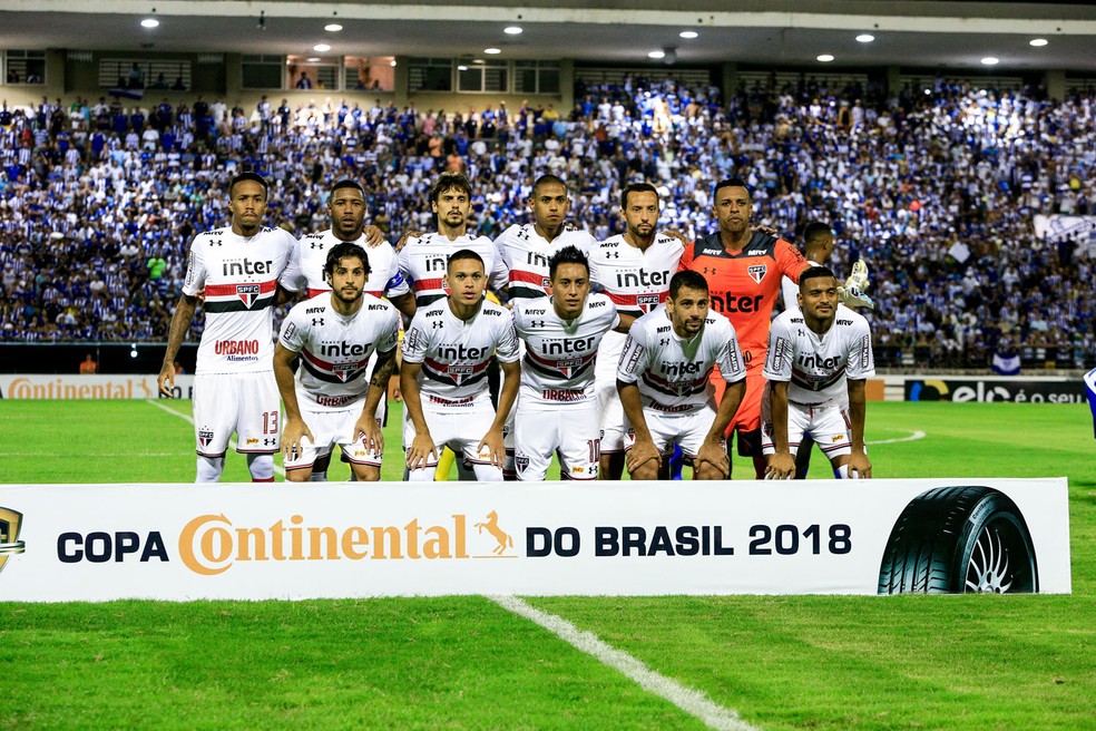São Paulo se classificou para a próxima fase da Copa do Brasil (Foto: Ailton Cruz/Gazeta de Alagoas)