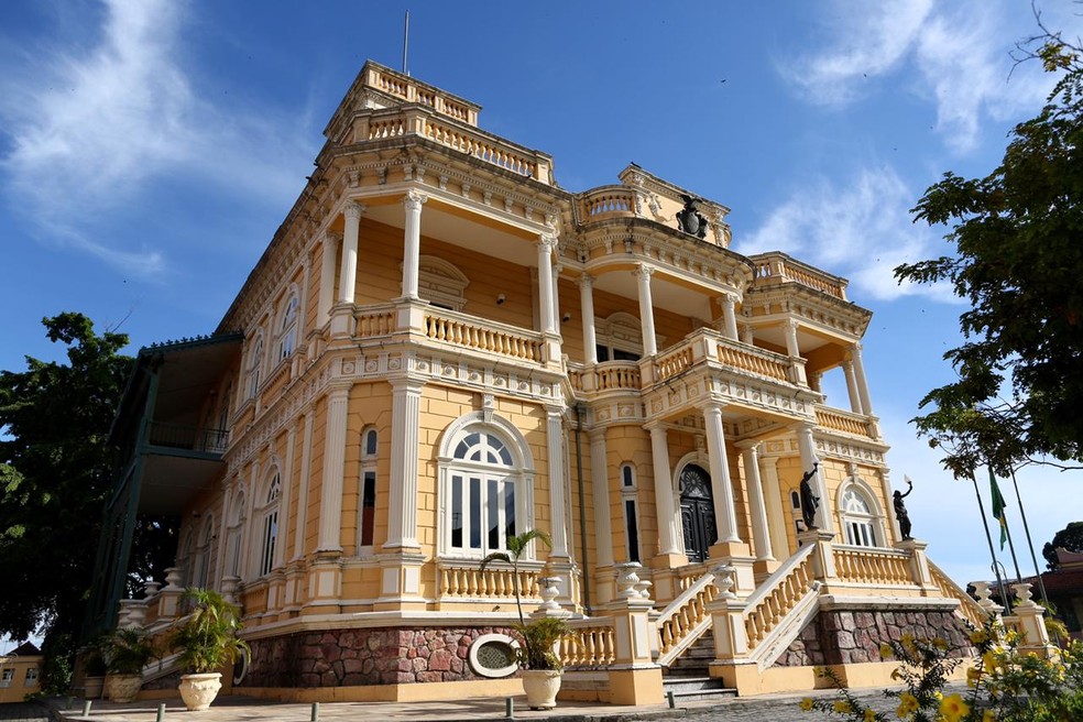 Palácio Rio Negro, em Manaus — Foto: Divulgação