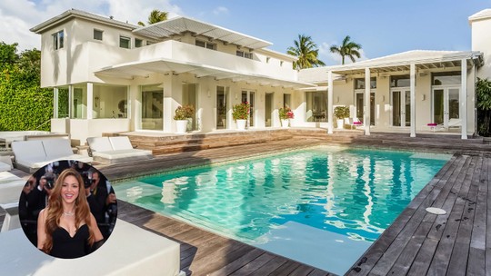 Shakira tem imóveis milionários e até ilha particular nas Bahamas; veja lista