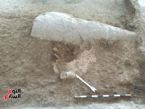 Uma nova esfinge pode ter sido encontrada no Egito (Foto: Reprodução)