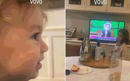 Genro de Ana Maria Braga mostra a reação do filho vendo a avó na TV