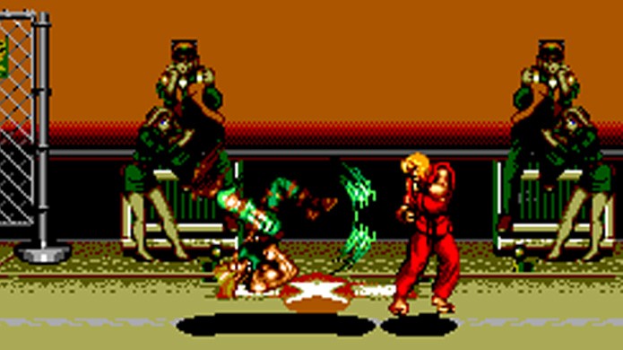 A versão de Street Fighter 2 para Master System impressiona tecnicamente (Foto: Reprodução/Hardcore Gaming 101)