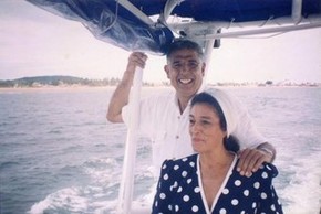 Rubén Aguirre com a esposa, Consuelo (Foto: Reprodução/Twitter) Rubén Aguirre com a esposa, Consuelo (Foto: Reprodução/Twitter)