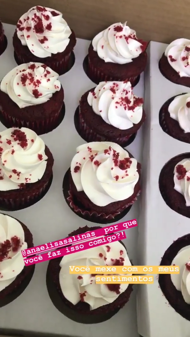Os cupcakes de Livian Aragão (Foto: Reprodução/Instagram)